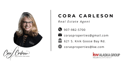 A business card for cora carruthers